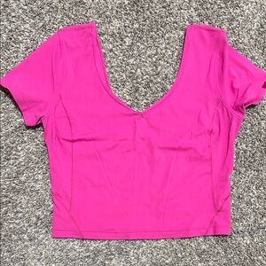 Lululemon Pink Align Tee